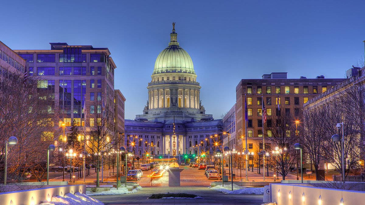 Night In Madison Wallpaper