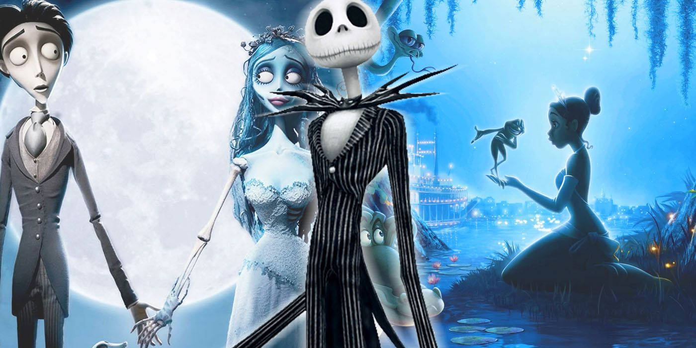 Nightmare Before Christmas Vs Corpse Bride Wallpaper