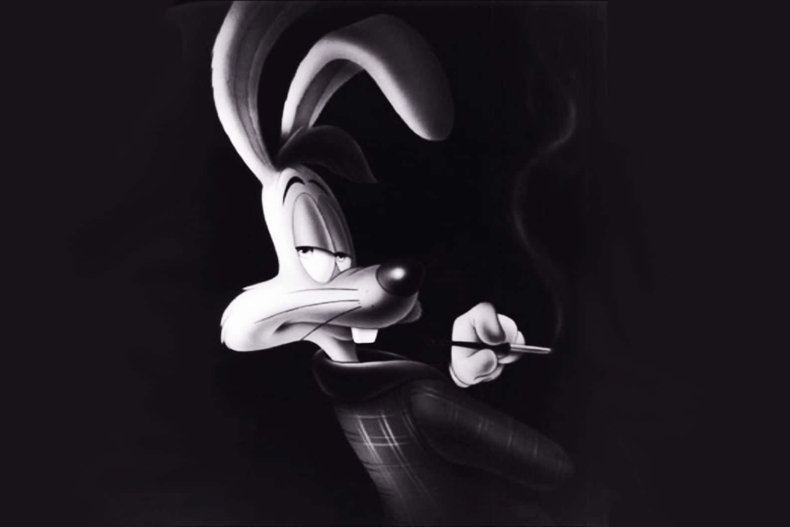 Noir Bugs Bunny Smoking Wallpaper