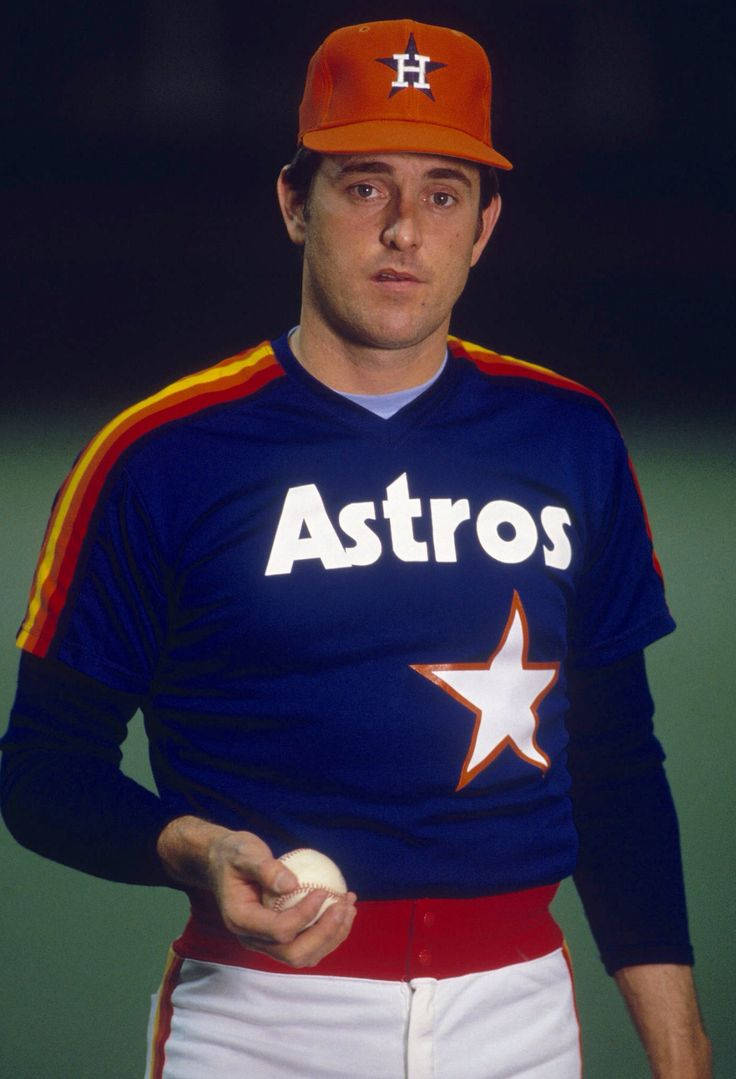 Nolan Ryan Dark Blue Astros Jersey Wallpaper