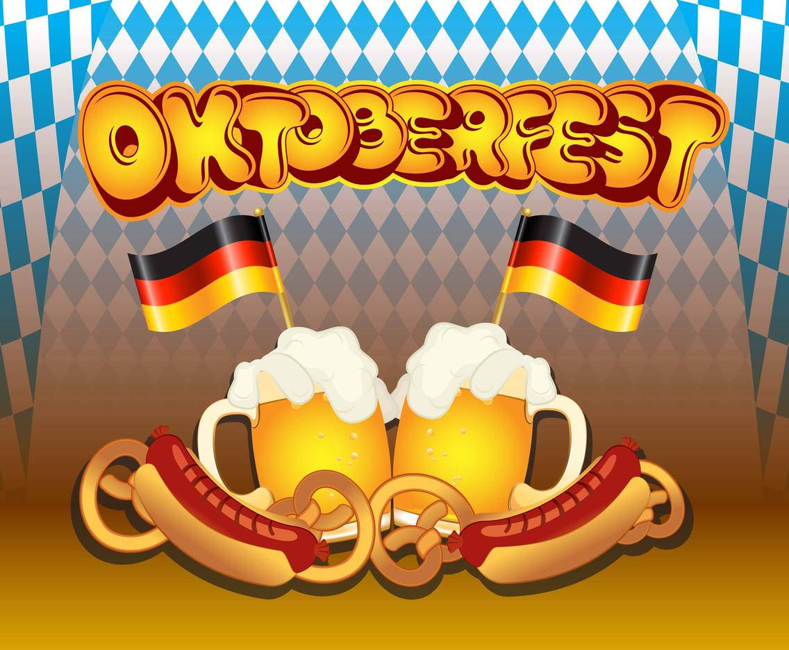 Oktoberfest Beer German Flag Wallpaper