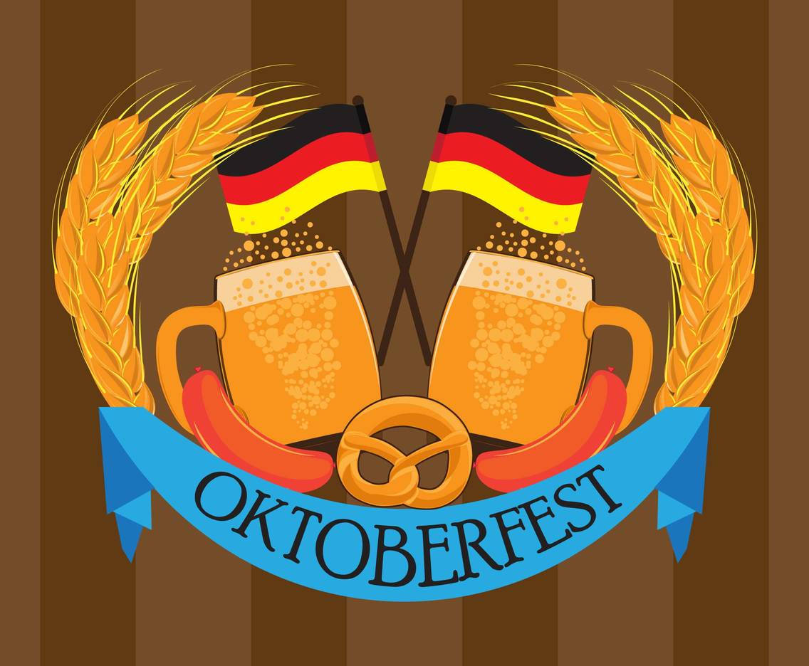 Oktoberfest Two Beers Wallpaper