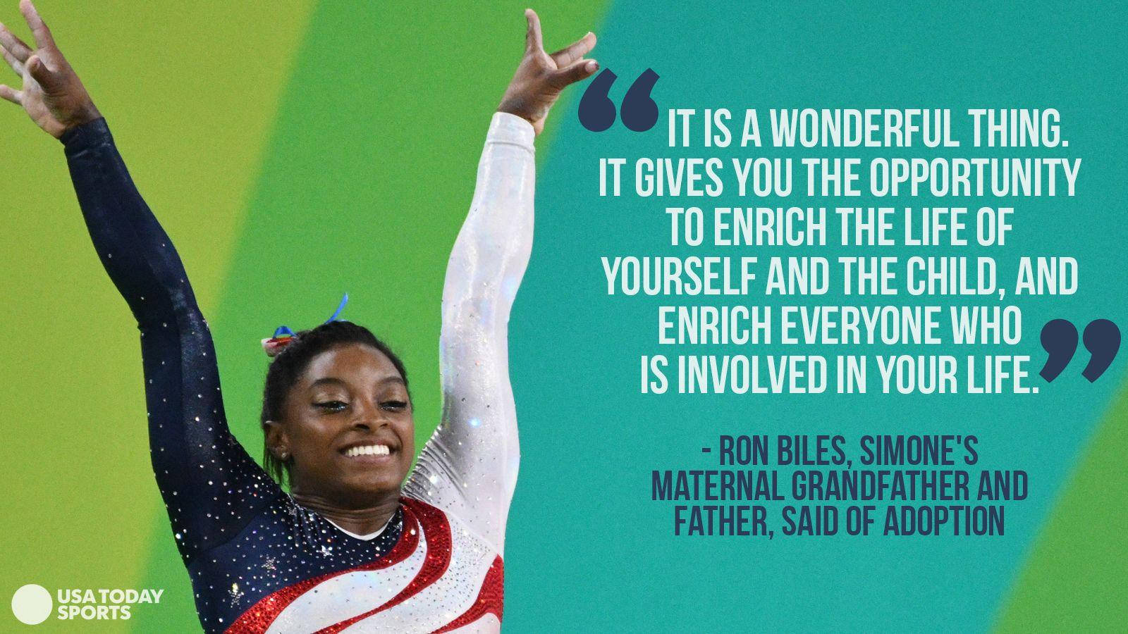 Olympic Champion Simone Biles Wallpaper