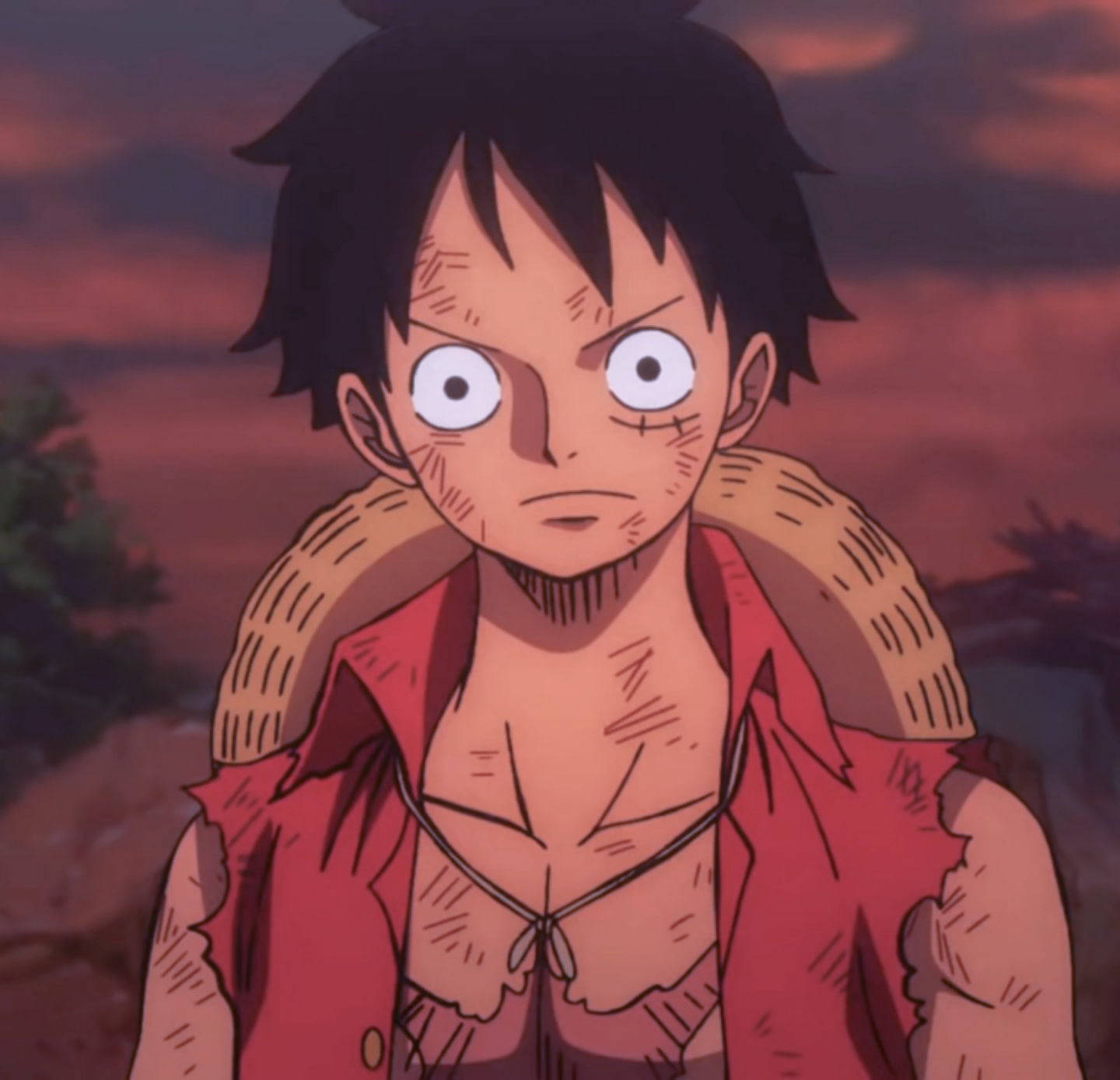 One Piece Bruised Luffy Fpf After Fight Wallpaper