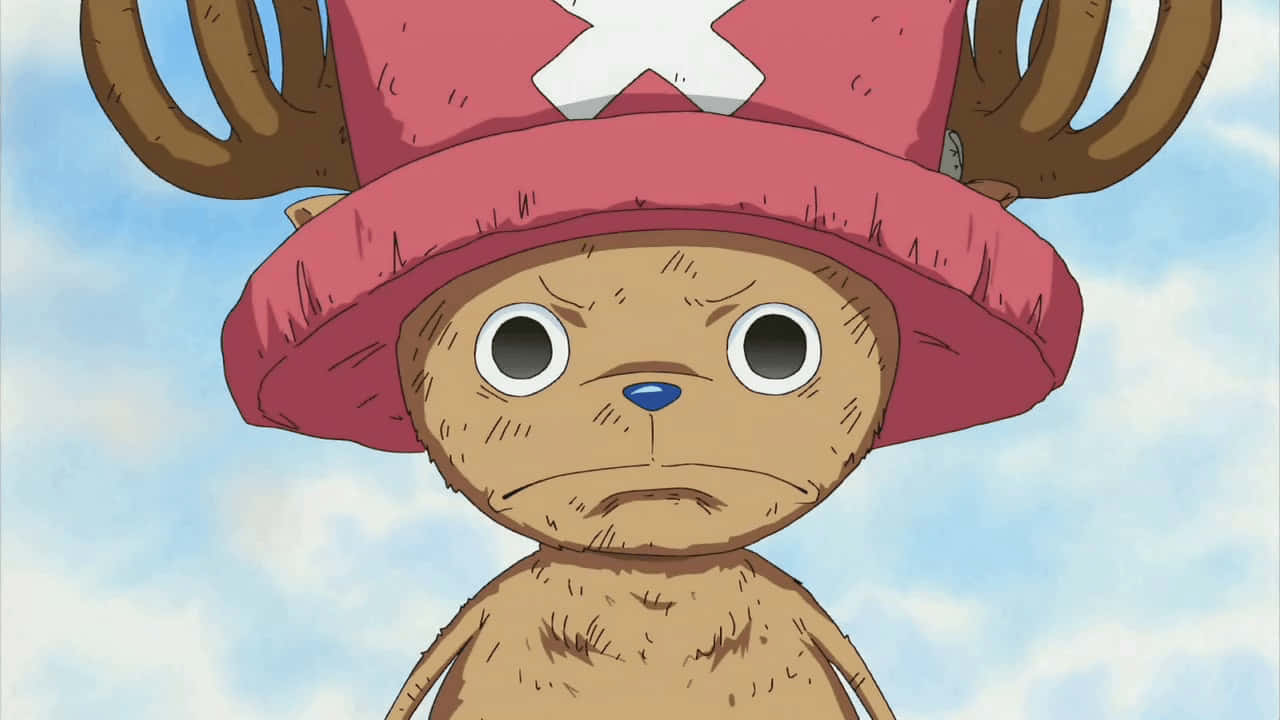 One Piece Chopper Got Bruised Wallpaper