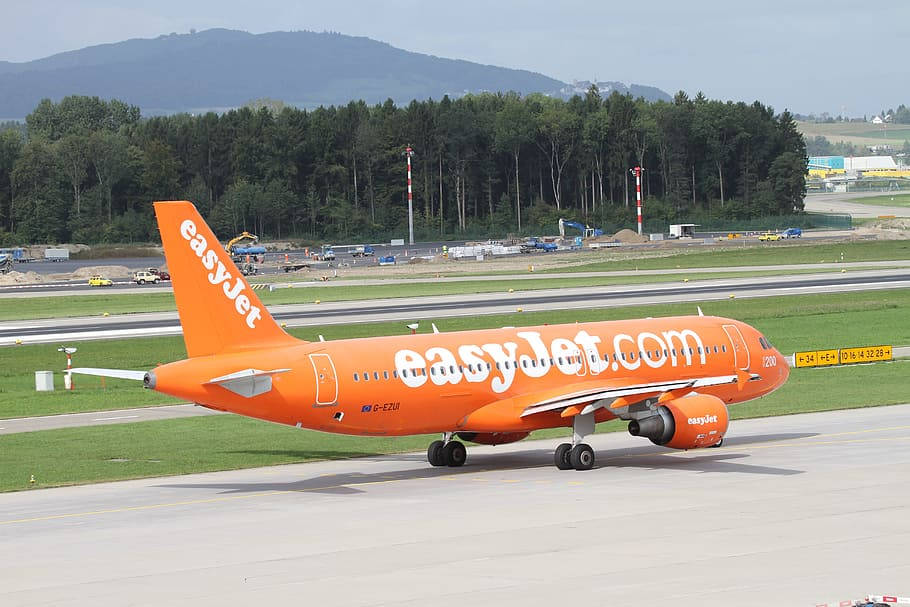 Orange Easyjet Wallpaper