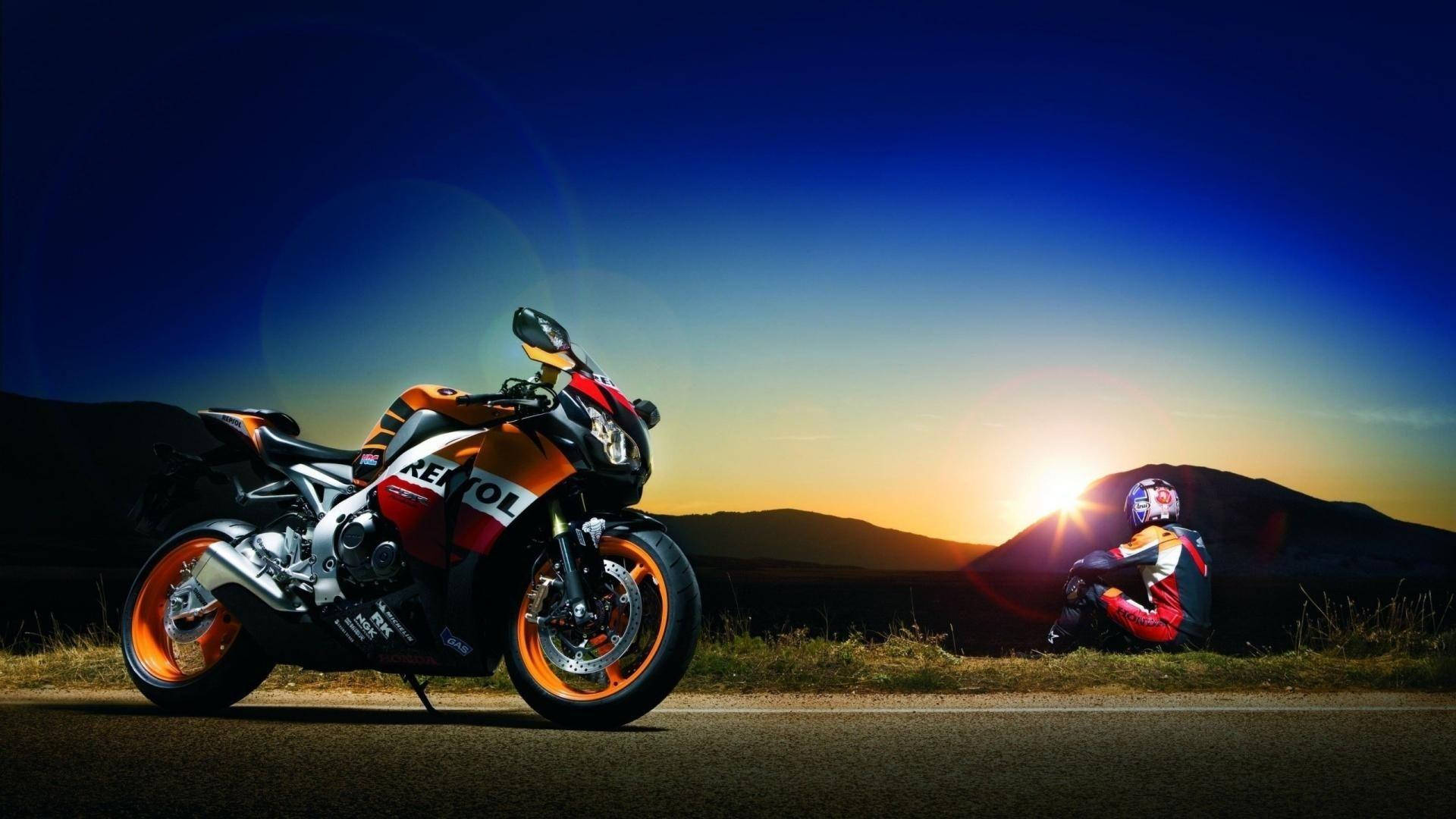 Orange Honda Cbr 1000rr Bikes Wallpaper