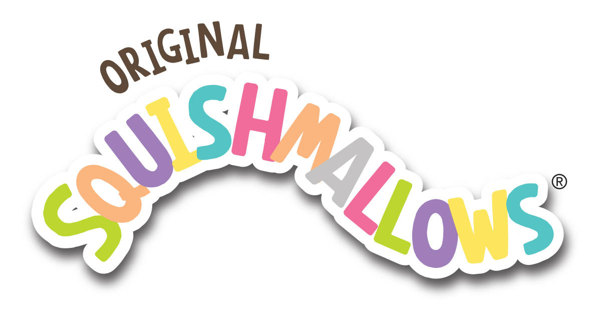 Original Squishmallows Title Logo Wallpaper