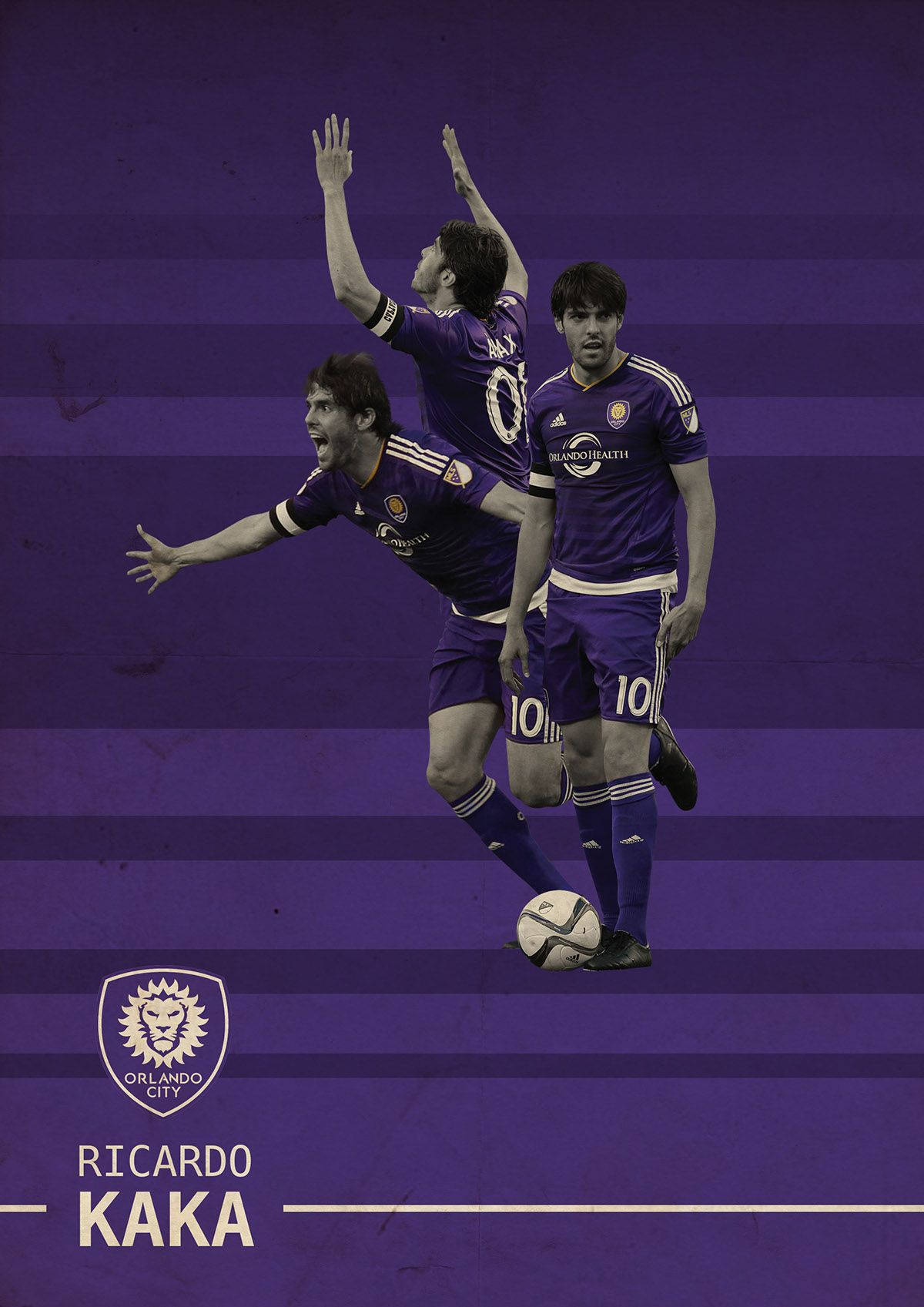 Orlando City Soccer League Poster Wallpaper