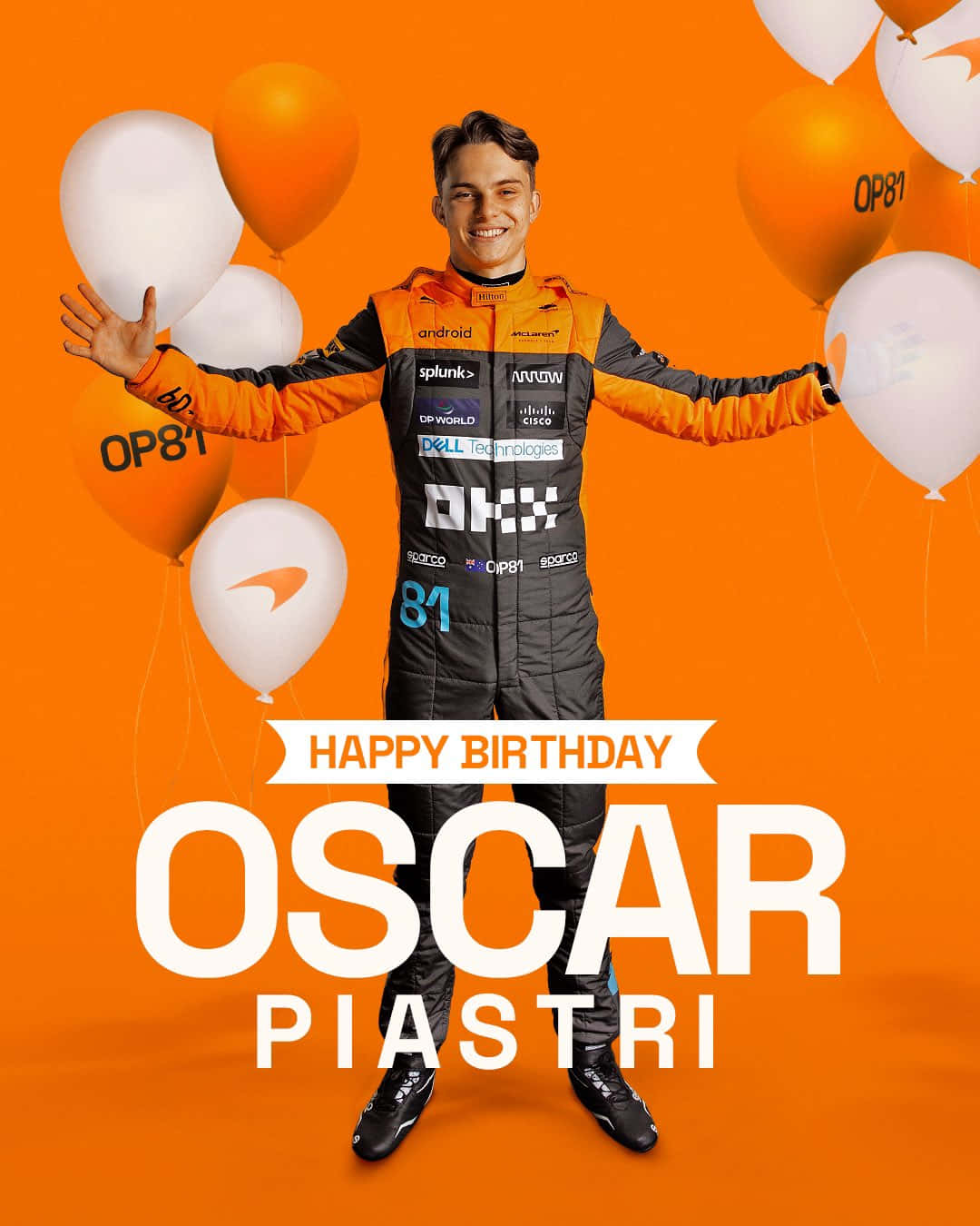 Oscar Piastri Wallpaper