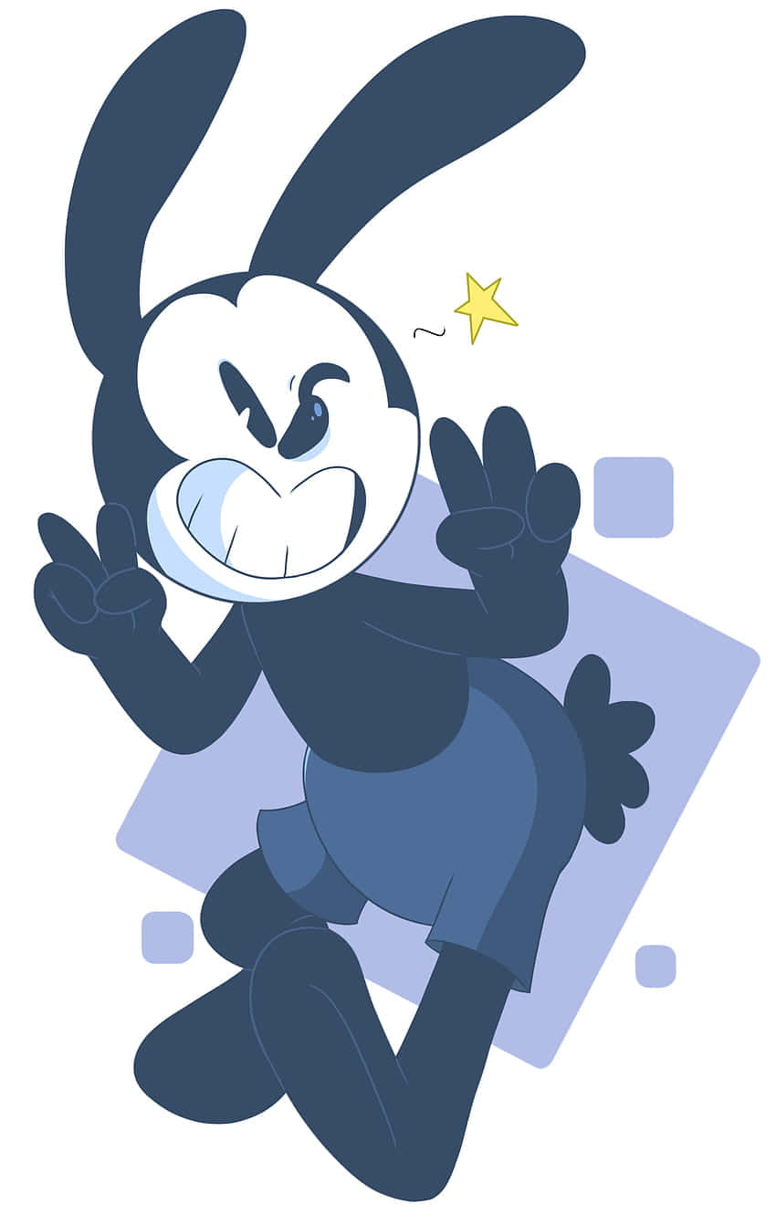 Oswald The Lucky Rabbit Cartoon Wallpaper