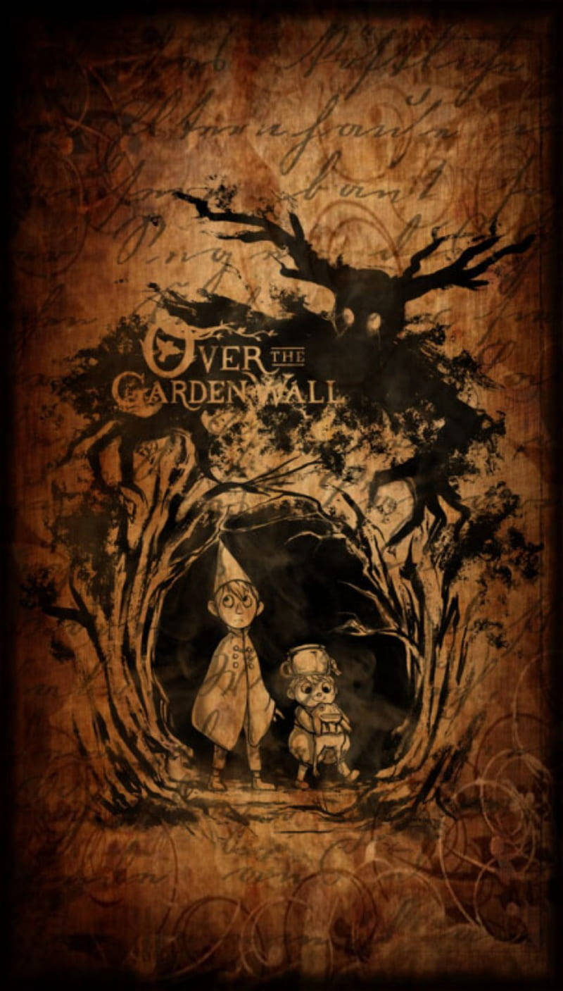 Over The Garden Wall Art Illustration Wallpaper