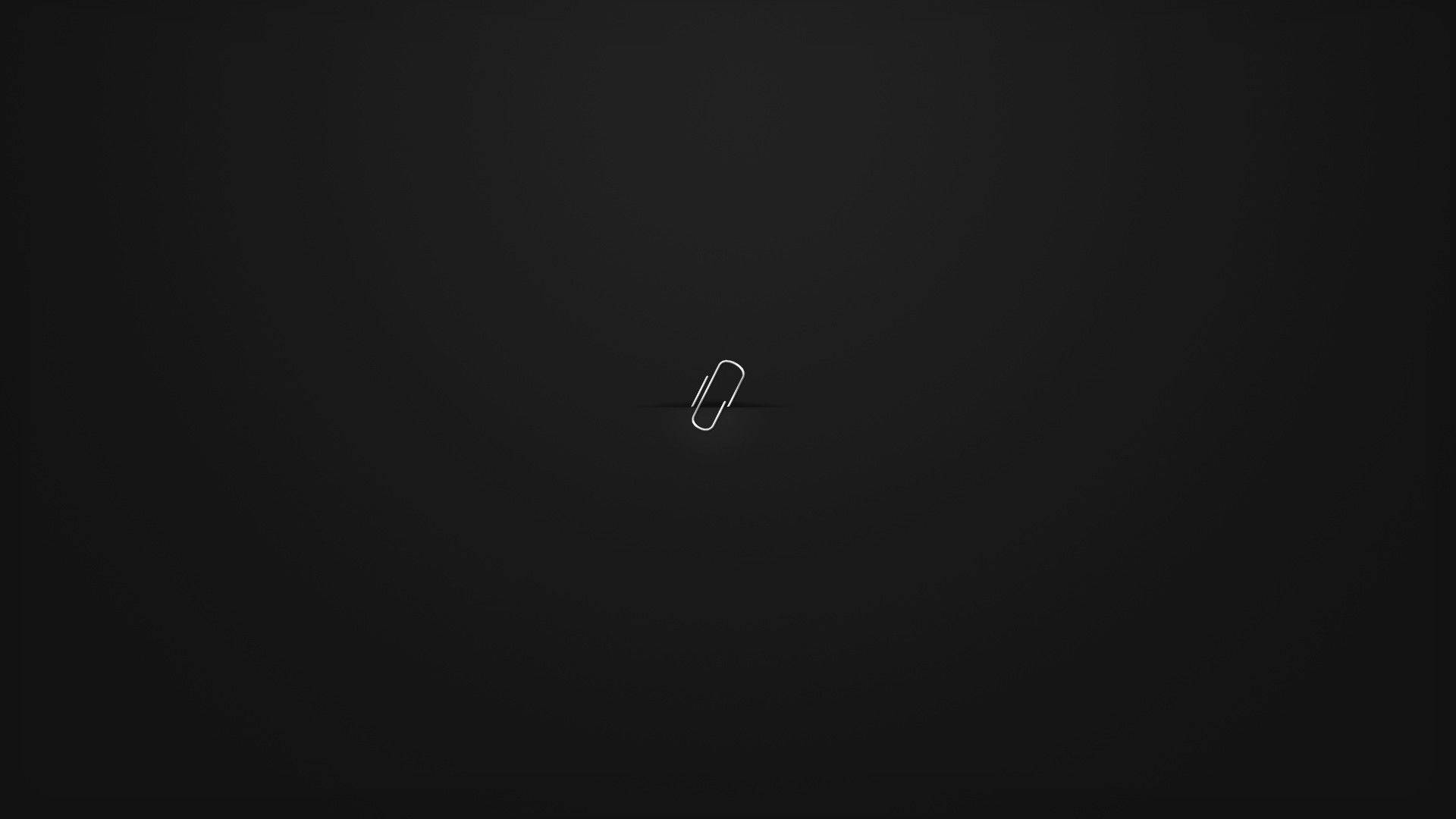 Paper Clip Minimalist Aesthetic Laptop Wallpaper