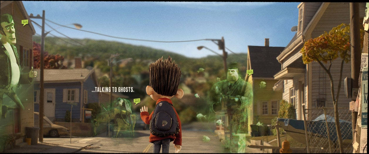 Paranorman Talking To Ghosts Quote Wallpaper