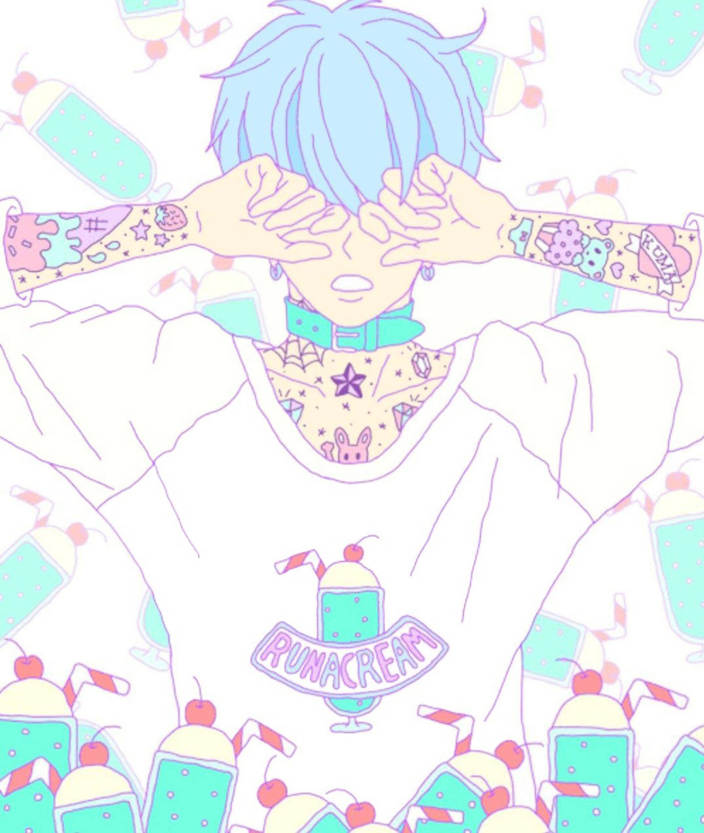 Pastel Aesthetic Boy Wallpaper