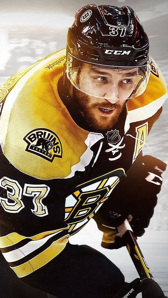 Patrice Bergeron Edited Poster Wallpaper