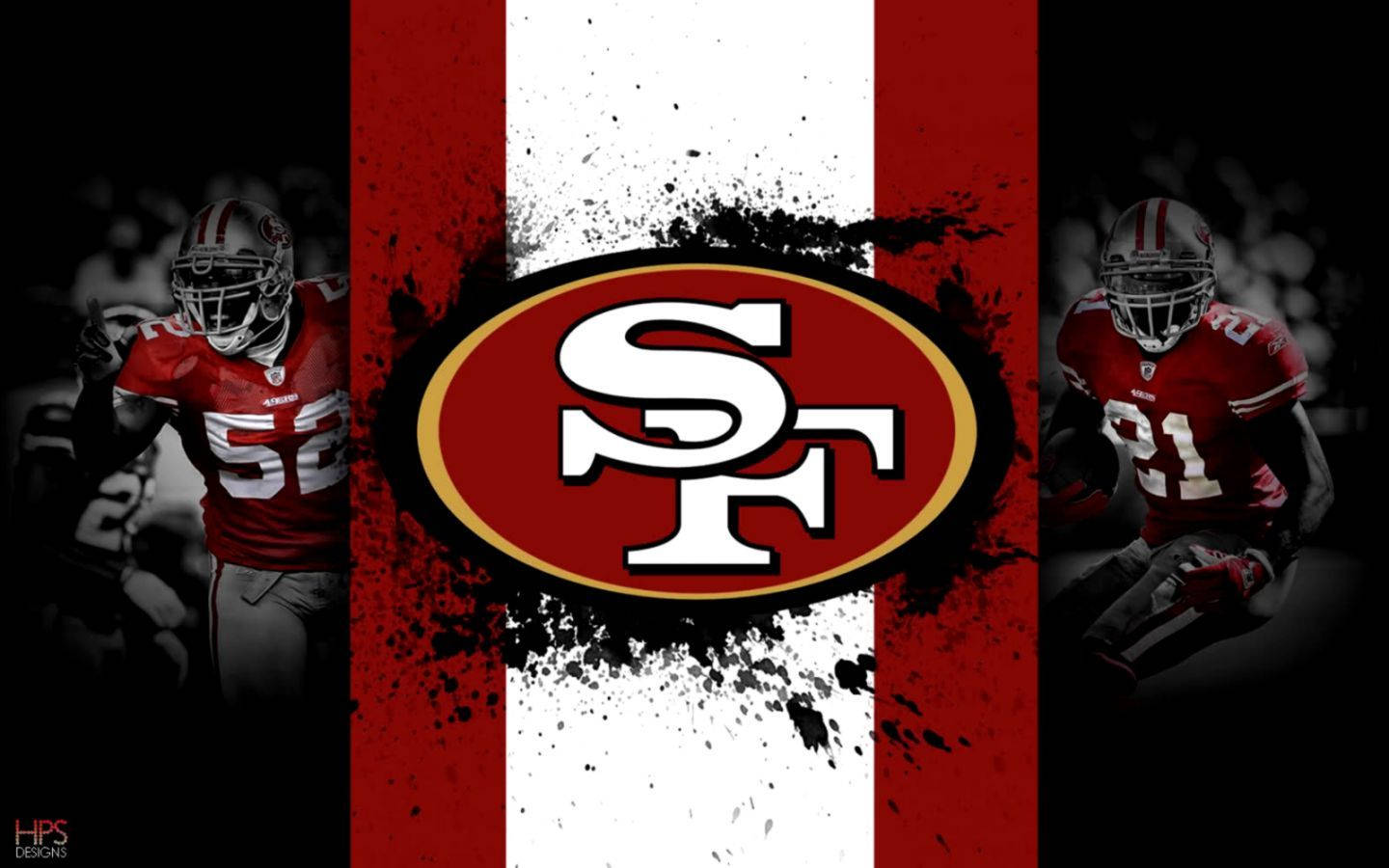 Patrick Willis And Deion Sanders Taking The San Francisco 49ers To Victory. Wallpaper