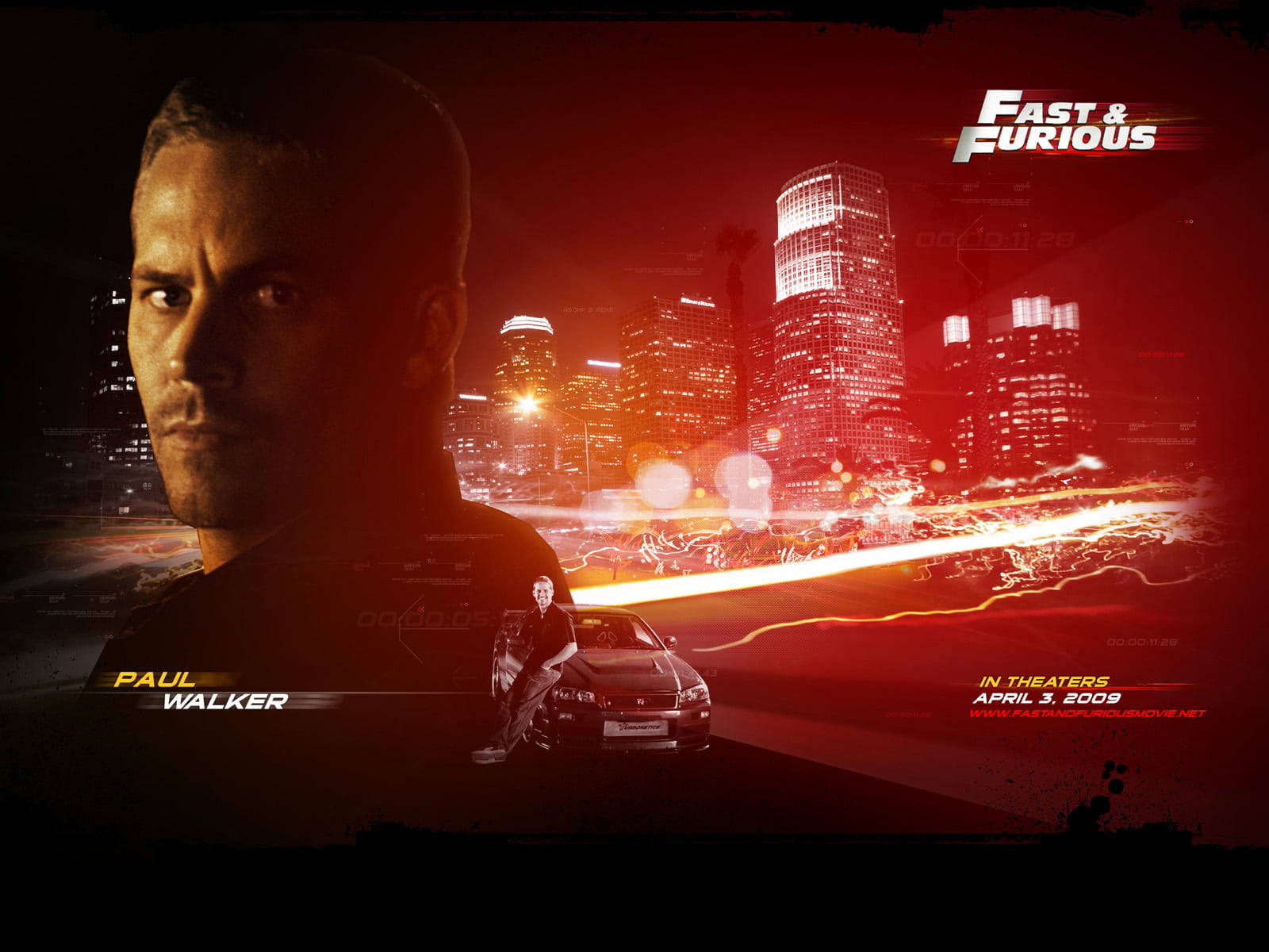 Paul Walker Movie Poster Wallpaper