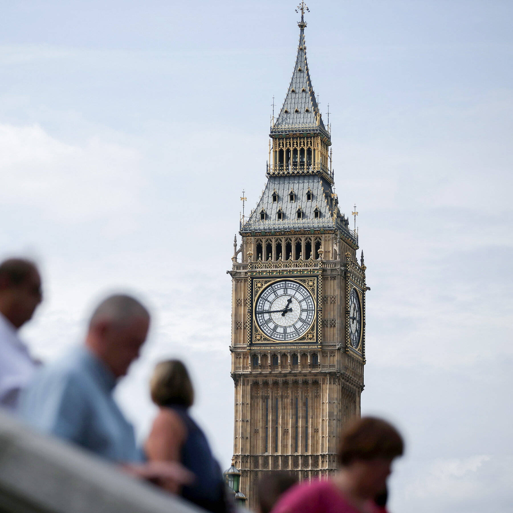 People And Big Ben Wallpaper