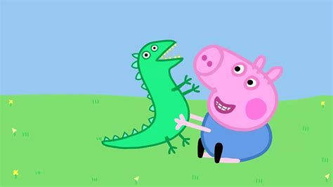 Peppa Pig Aesthetic Dino Wallpaper