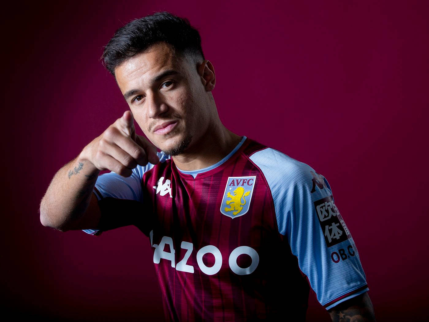 Philippe Coutinho Aston Villa Fc Wallpaper