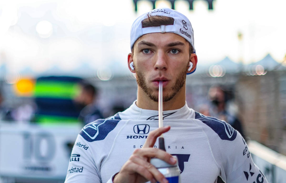 Pierre Gasly Drinking Water Wallpaper