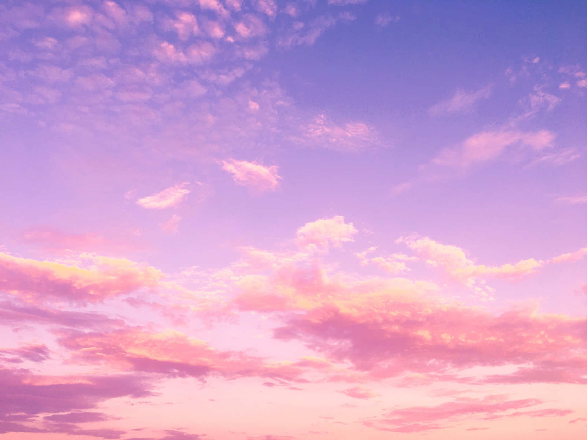 Pink Aesthetic Clouds Tumblr Wallpaper