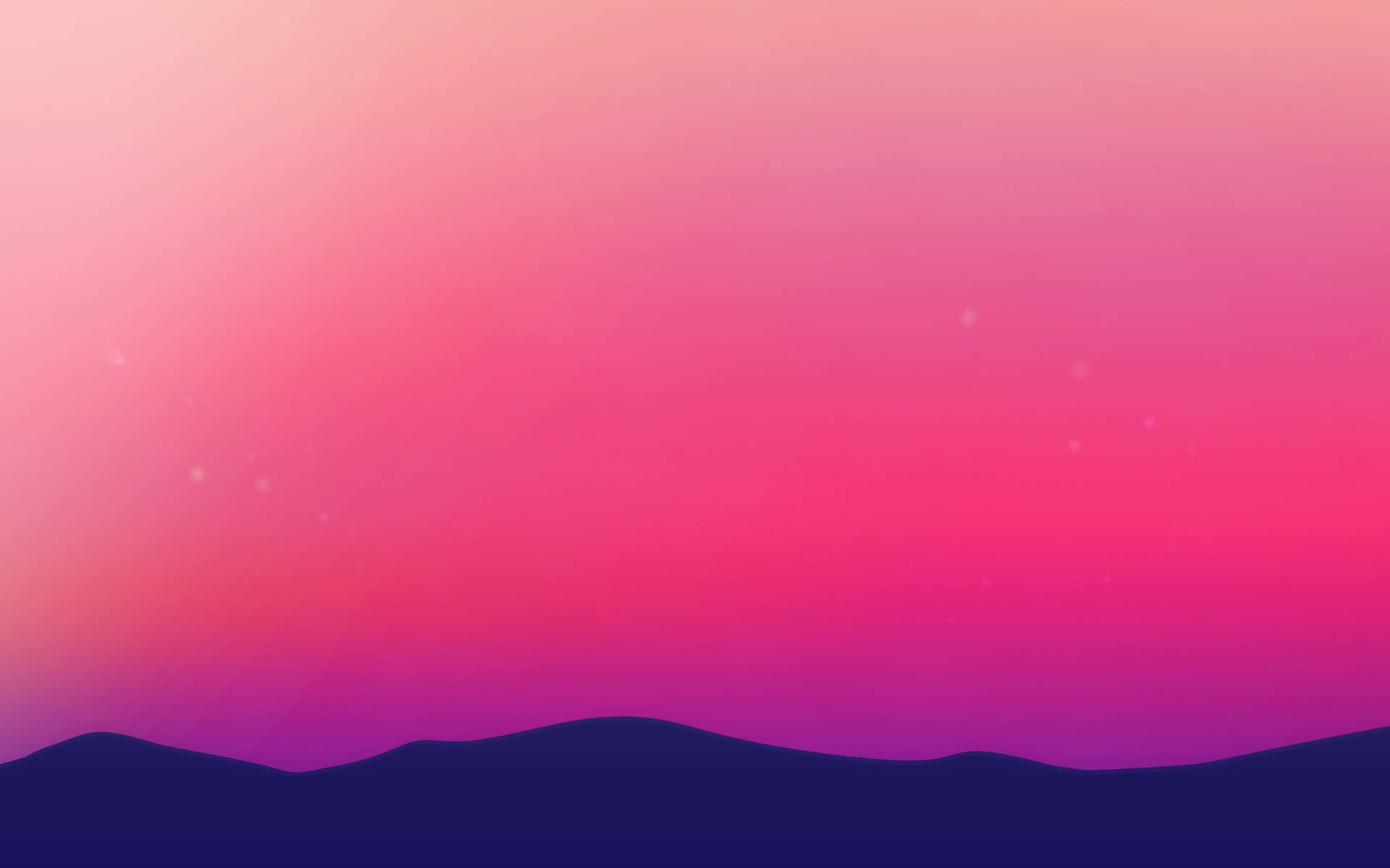 Pink And Purple Landscape Minimalist Aesthetic Laptop Wallpaper