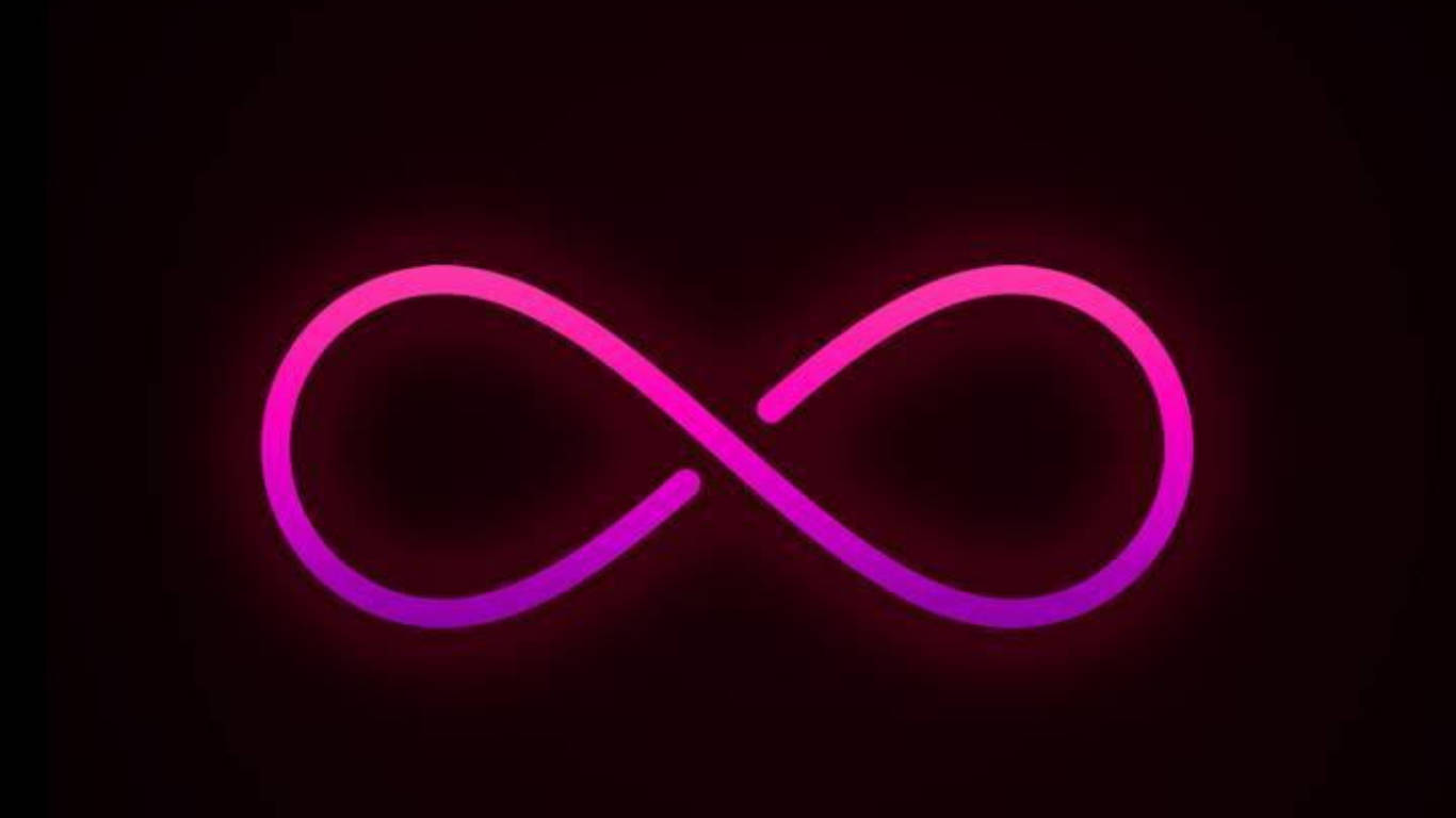 Pink Infinity Symbol Wallpaper