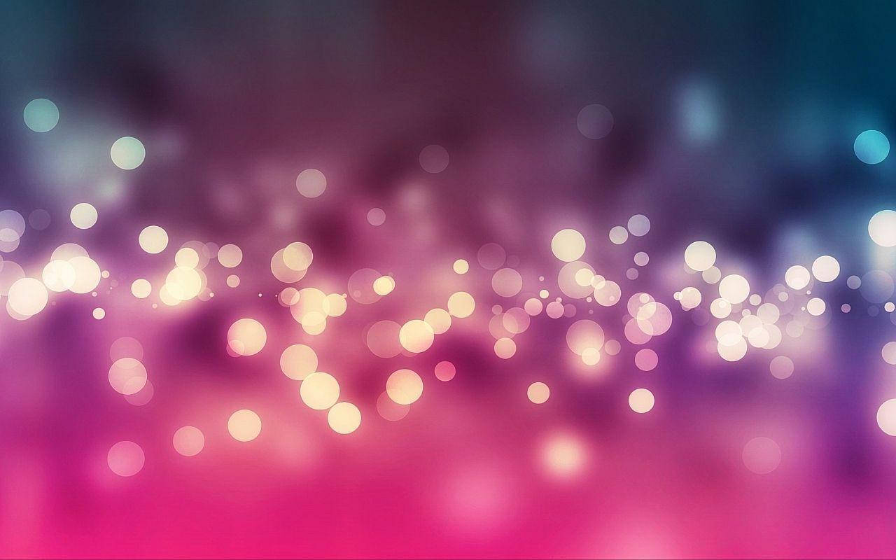 Pink Violet Bokeh Lights Cute Computer Wallpaper