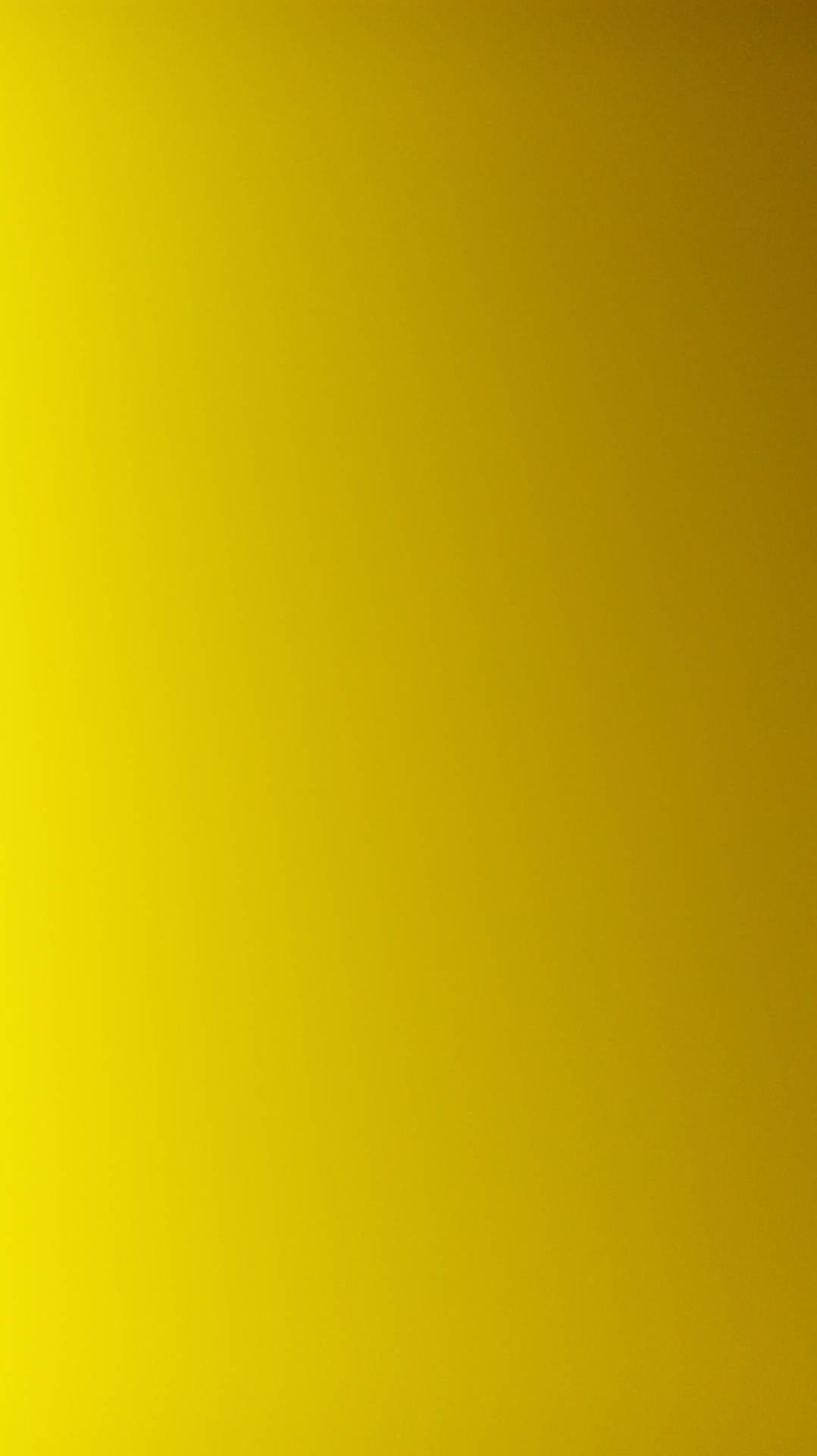 Plain Yellow And Gold Gradient Phone Wallpaper