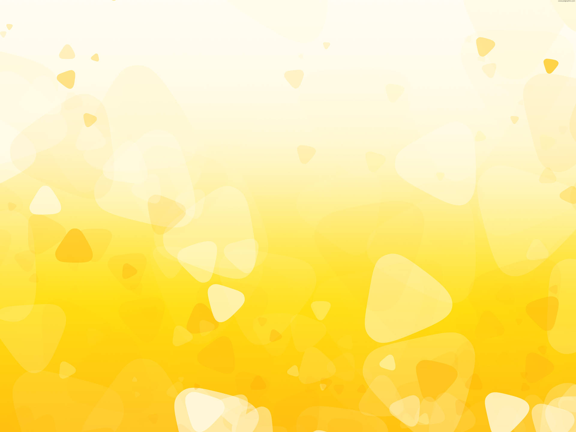 Plain Yellow Geometric Pattern Desktop Wallpaper