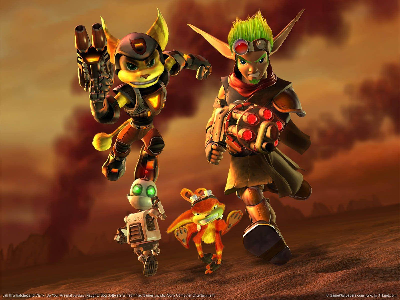 Play With Jak And Daxter! Wallpaper