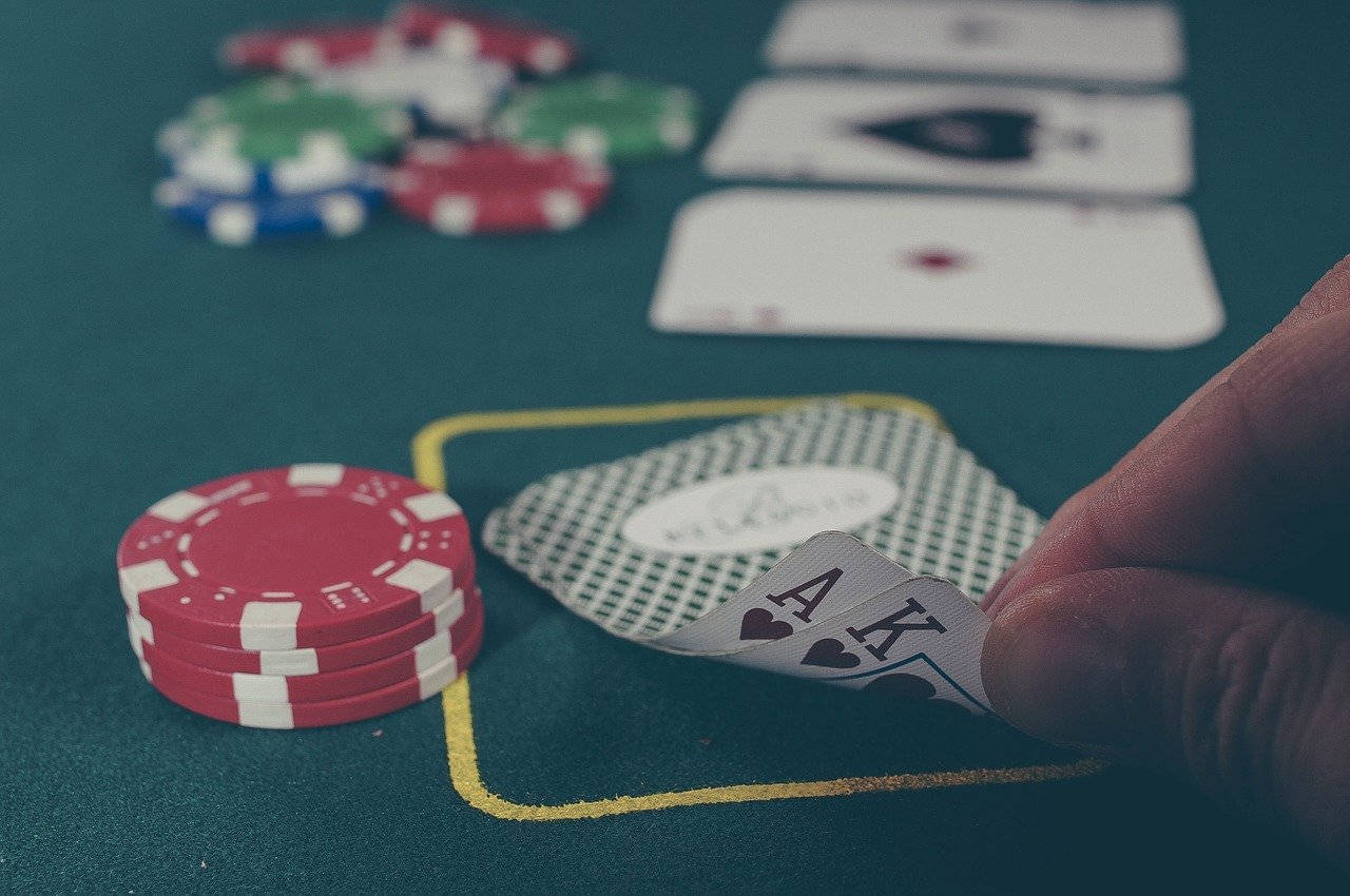 Poker Cheat And Chips Wallpaper