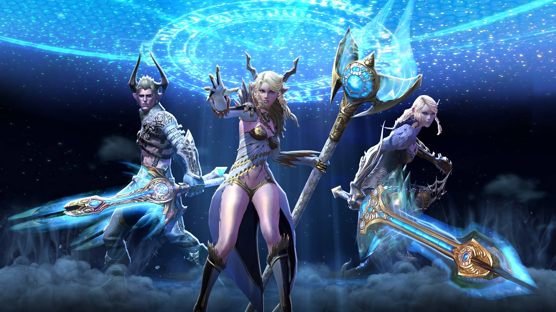 Powerful Tera Fictional Game Characters Wallpaper