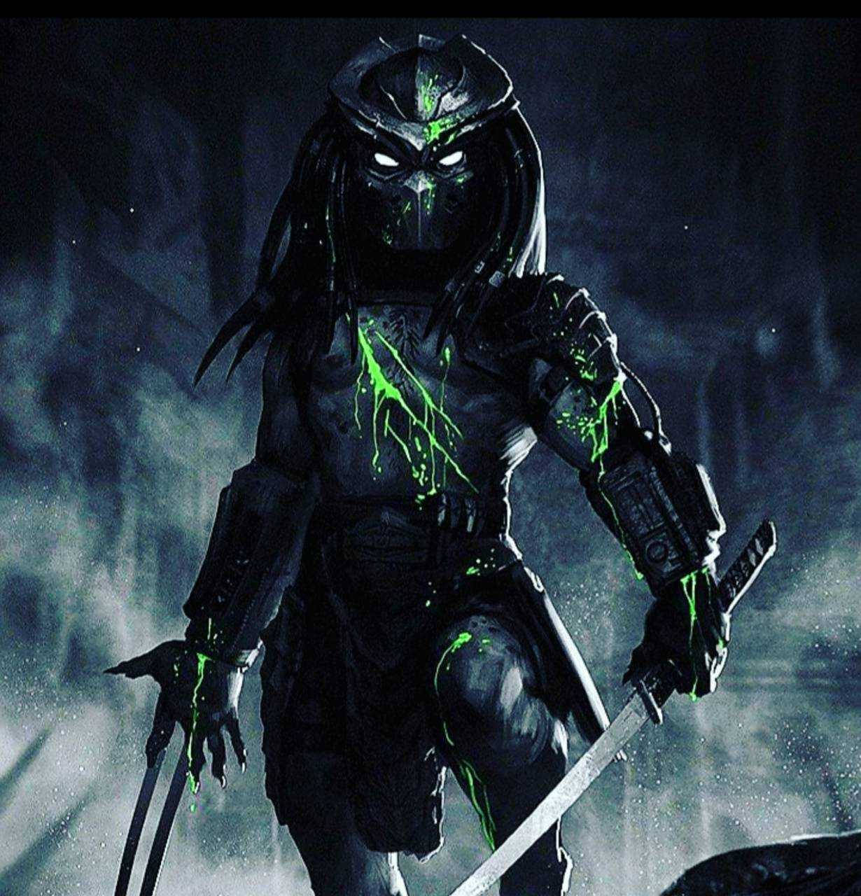 Predator Stepping Out - The Ultimate Alien Hunter Wallpaper