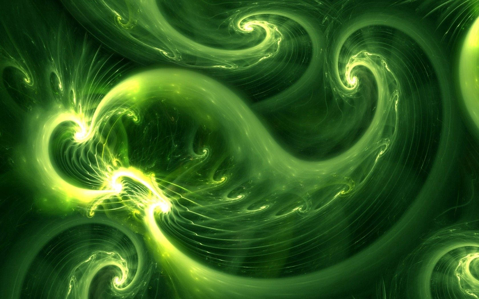 Preview Wallpaper Green, Divorce, Curls Wallpaper