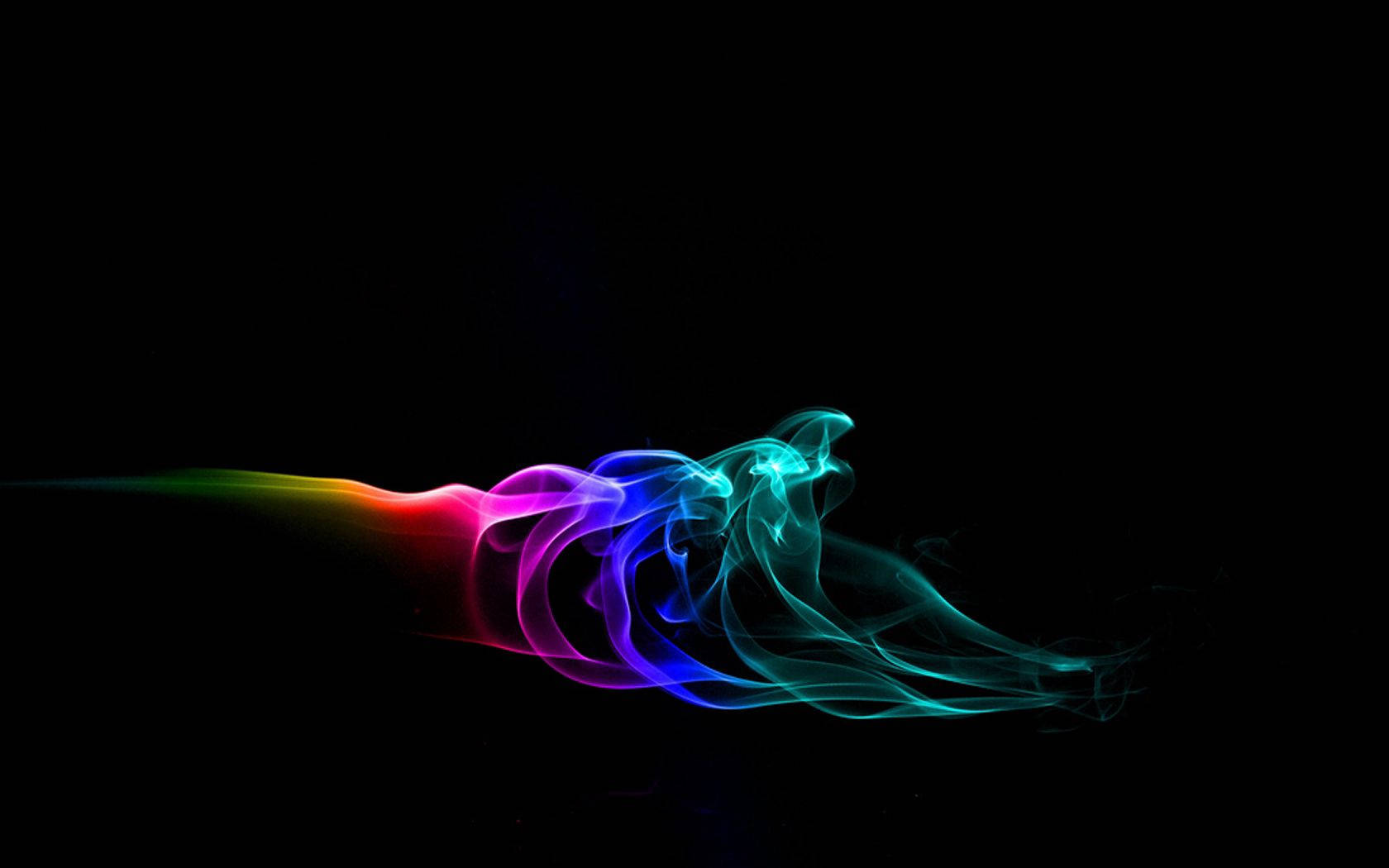 Preview Wallpaper Smoke, Shape, Colorful, Bright Wallpaper