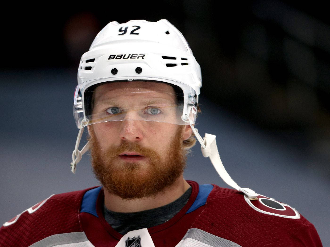 Professional Hockey Player Gabriel Landeskog Wallpaper