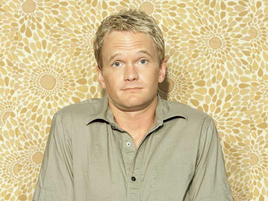 Prolific Actor Neil Patrick Harris In A Confident Close-up Shot Wallpaper