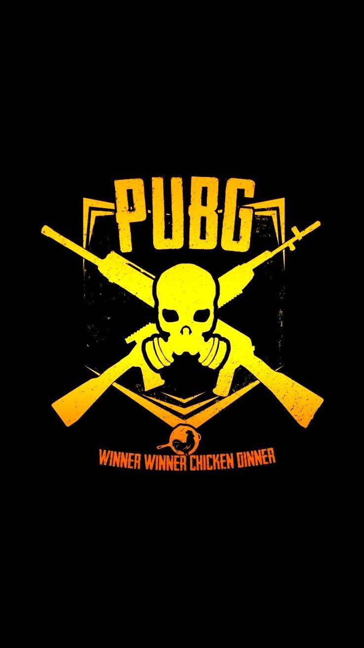 Pubg Logo Crossbones Wallpaper