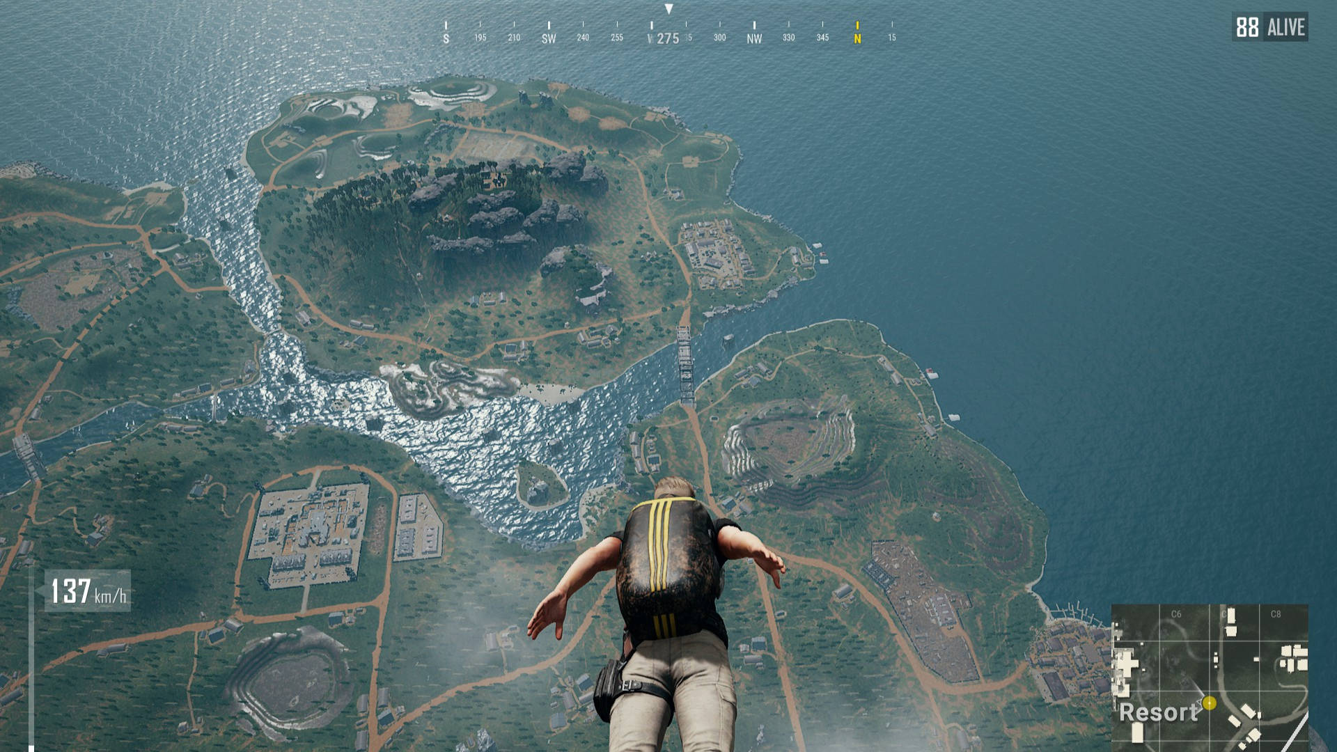 Pubg Season 3 Dropping Off Sanhok Map Wallpaper