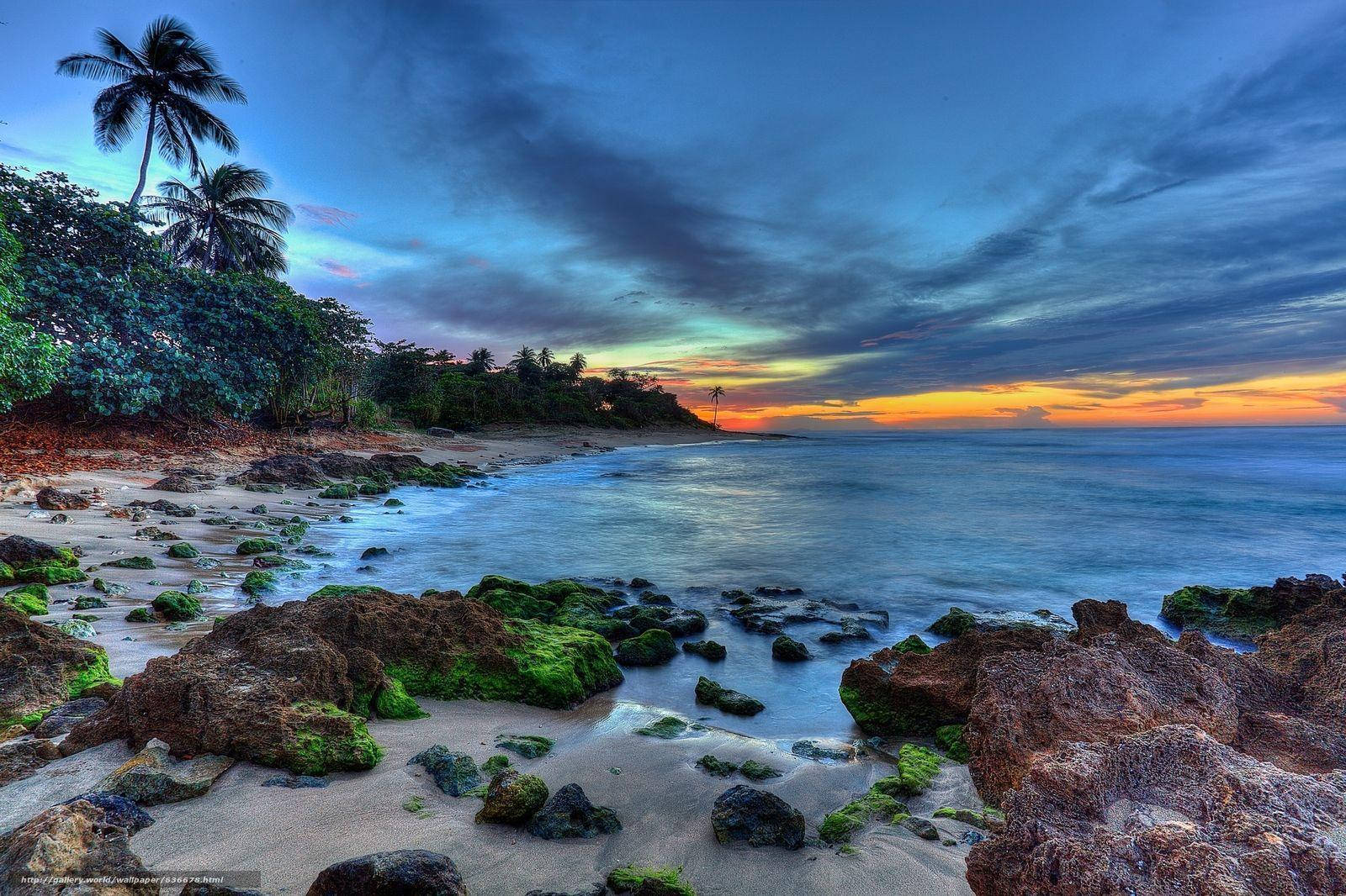 Puerto Rico Nature Scenic Spot Wallpaper