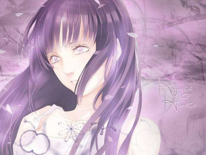 Purple Aesthetic Hinata Hyuga Wallpaper