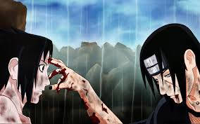 Rain Naruto Itachi Uchiha Wallpaper