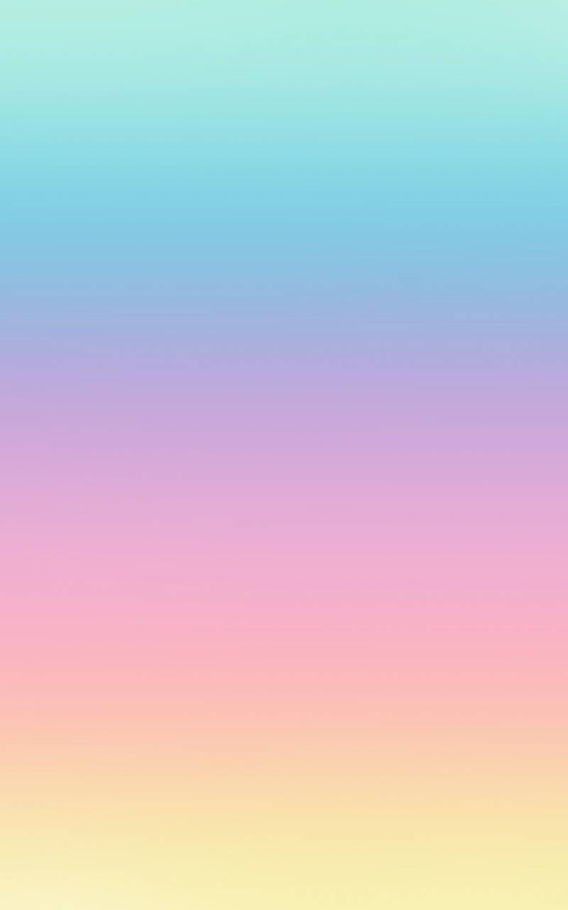 Rainbow Gradient Pastel Aesthetic Wallpaper