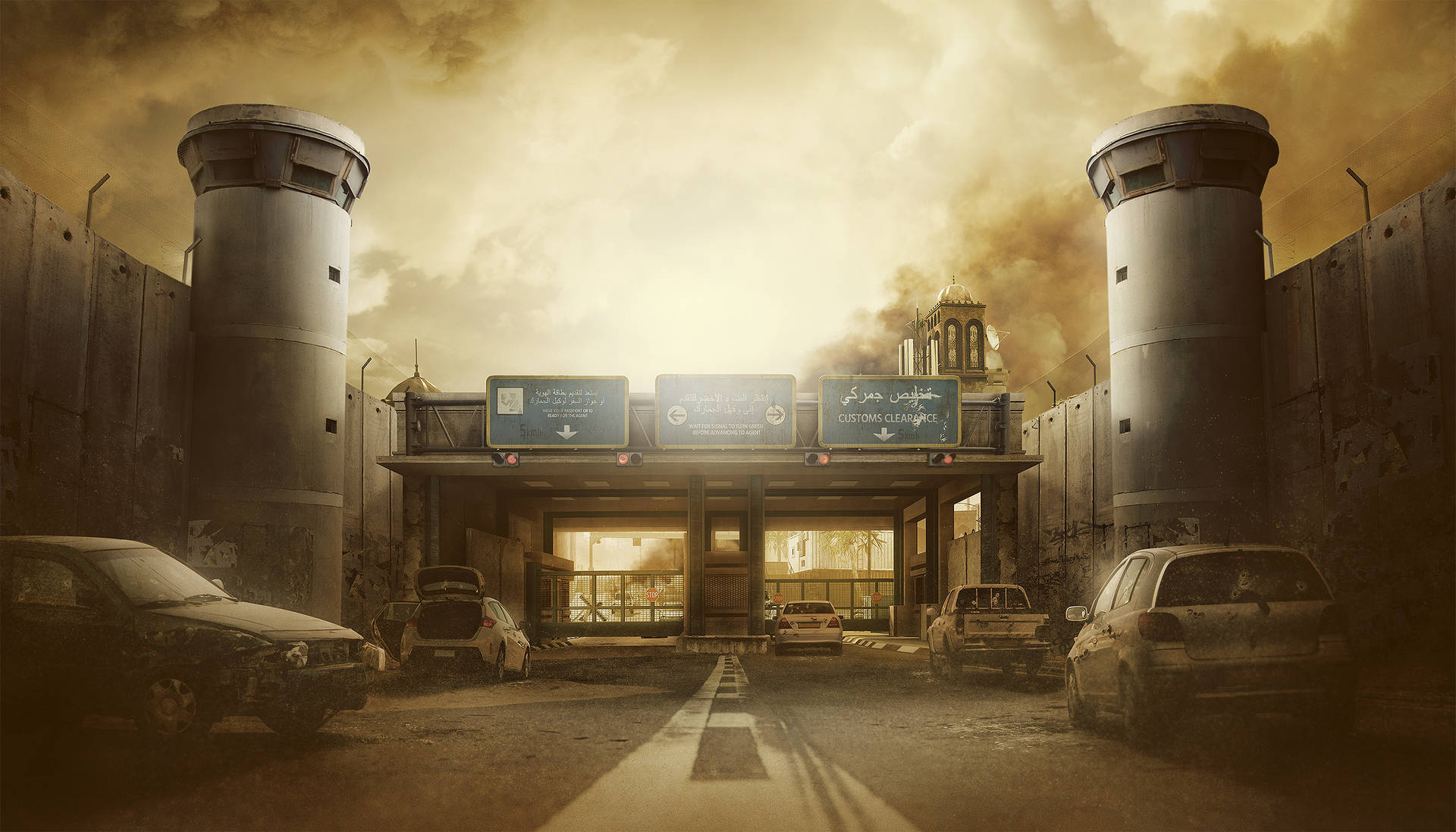 Rainbow Six Abandoned Tollgate Wallpaper