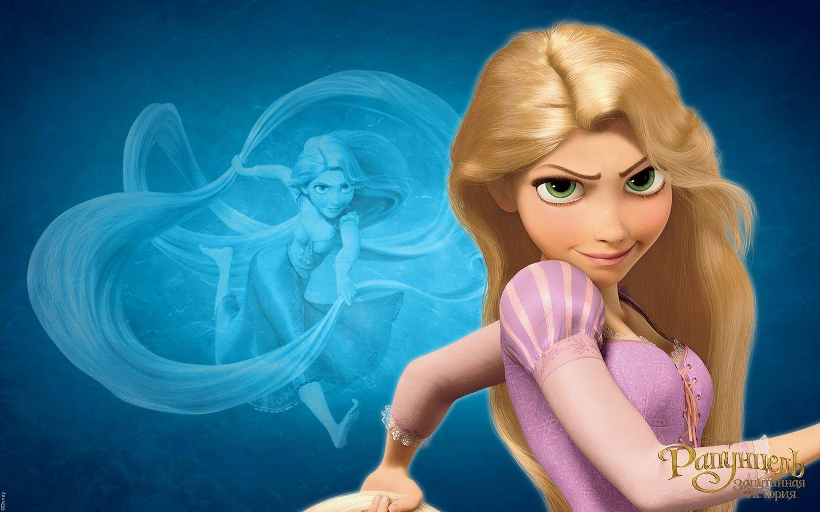 Rapunzel Of Tangled Poster Wallpaper