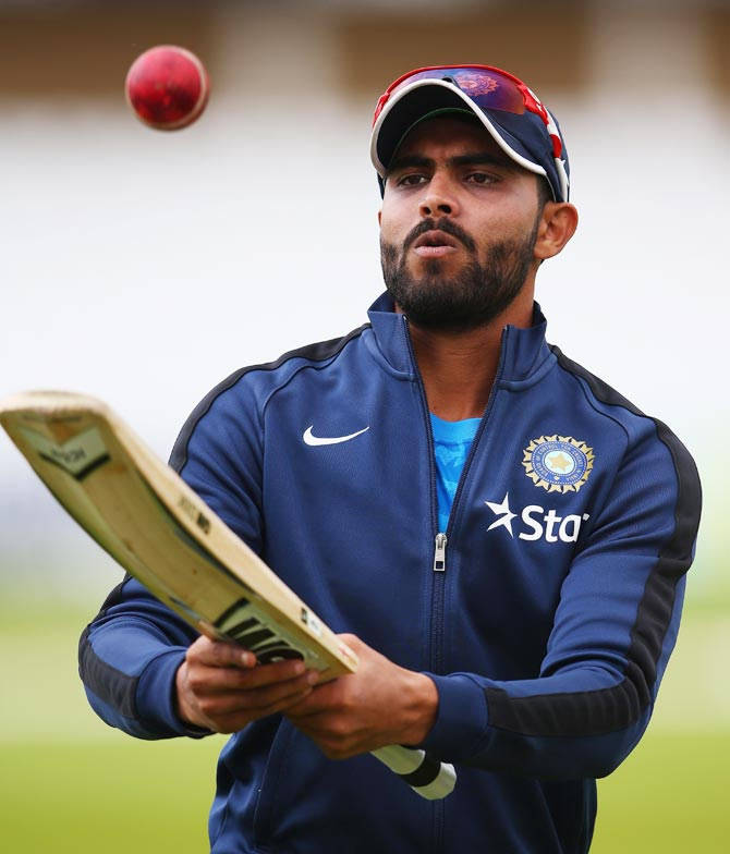 Ravindra Jadeja Showcasing His Ball Juggling Skills Wallpaper