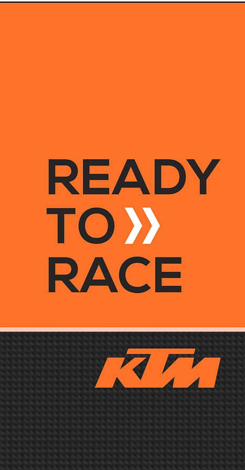 Ready To Race Ktm Iphone Wallpaper